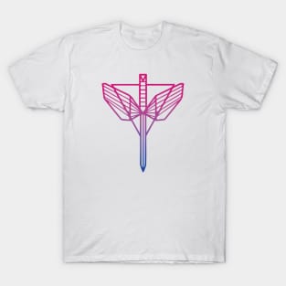 The Shield Symbol (Bisexual) - Wynonna Earp T-Shirt